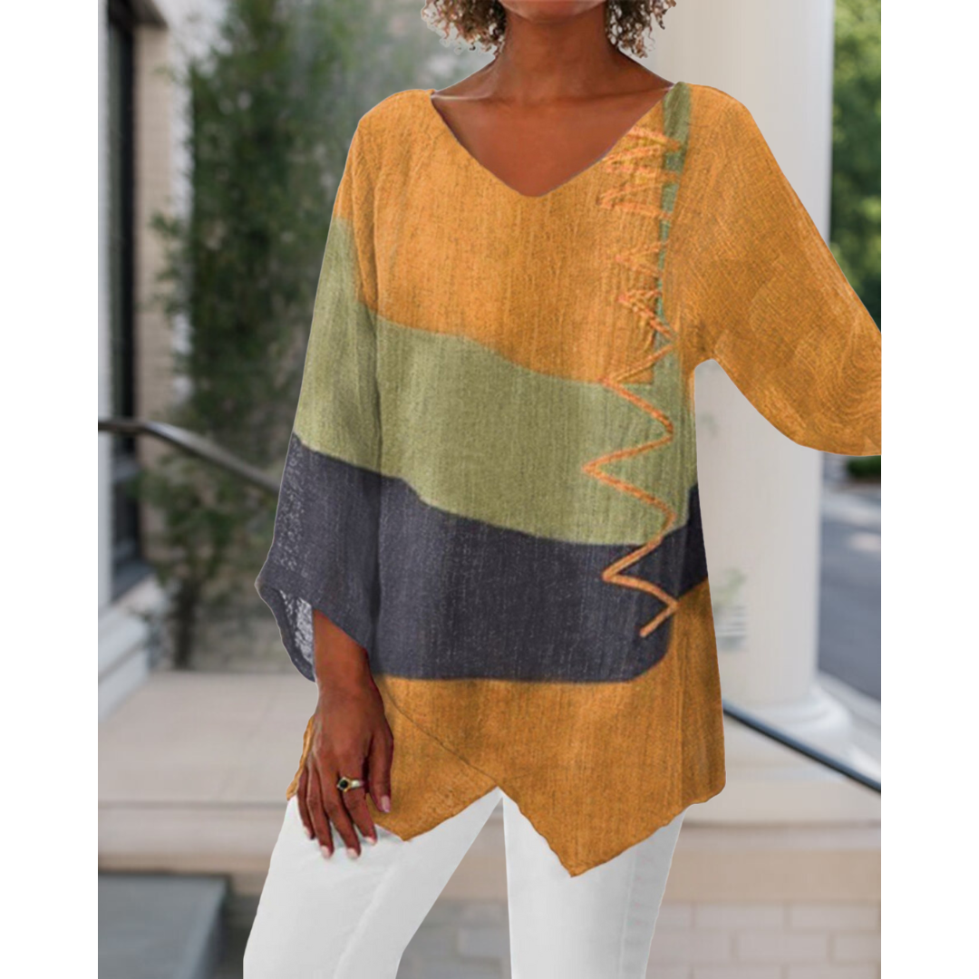 Zoe | Artistic Style | V-Neck Tunic