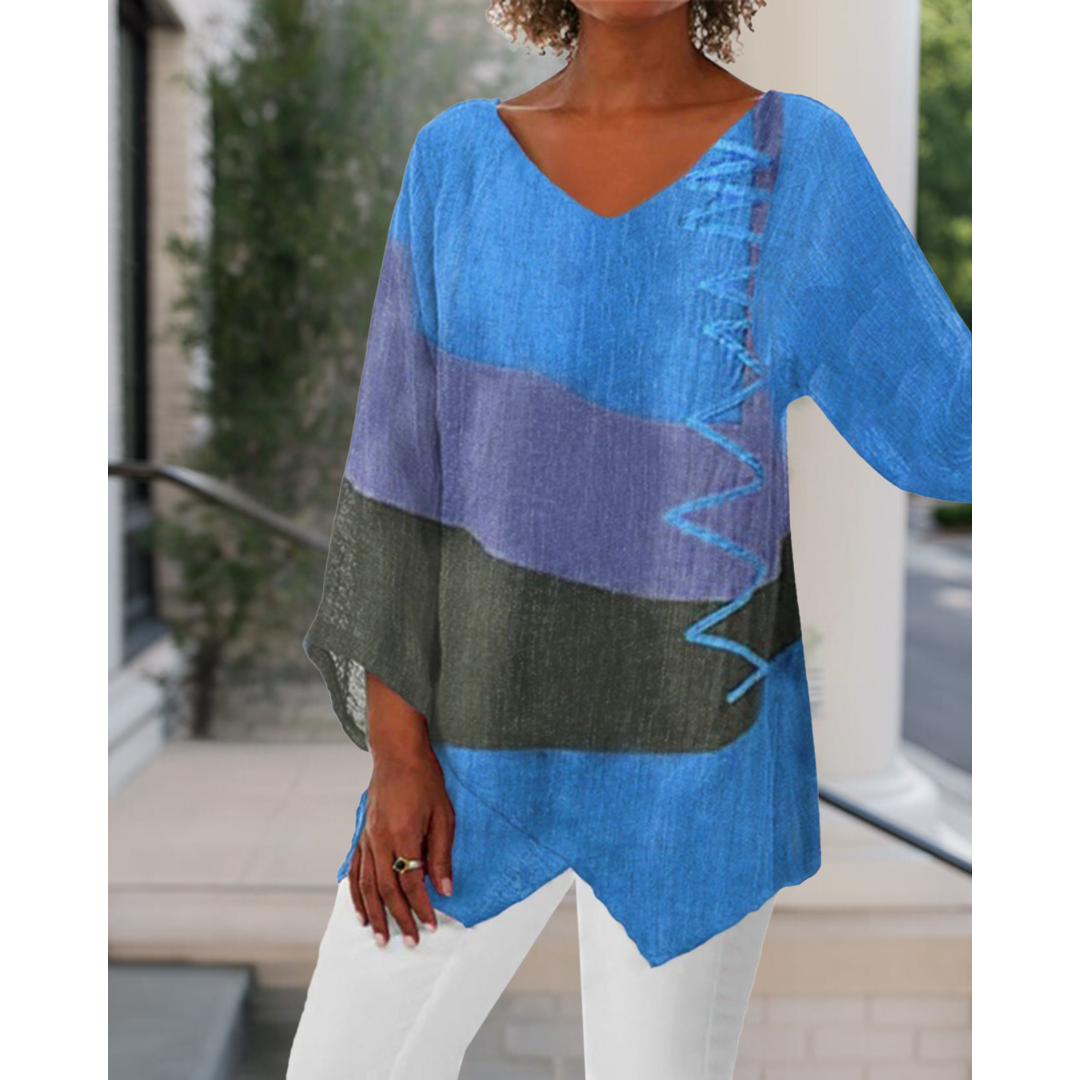 Zoe | Artistic Style | V-Neck Tunic