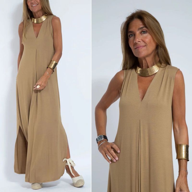 Long Open-Front Cardigan | Cotton Blend | Elegant and Versatile