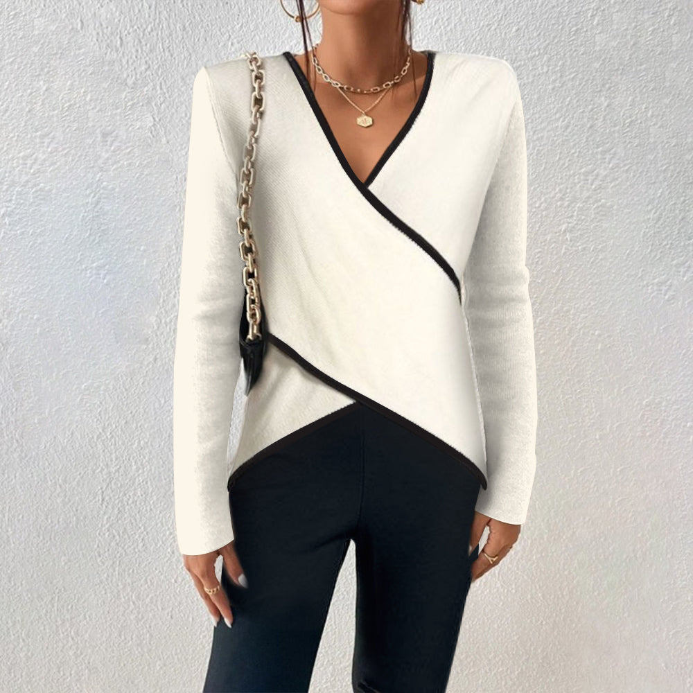 Mila | White & Black | Evening Chic | Knit Blend