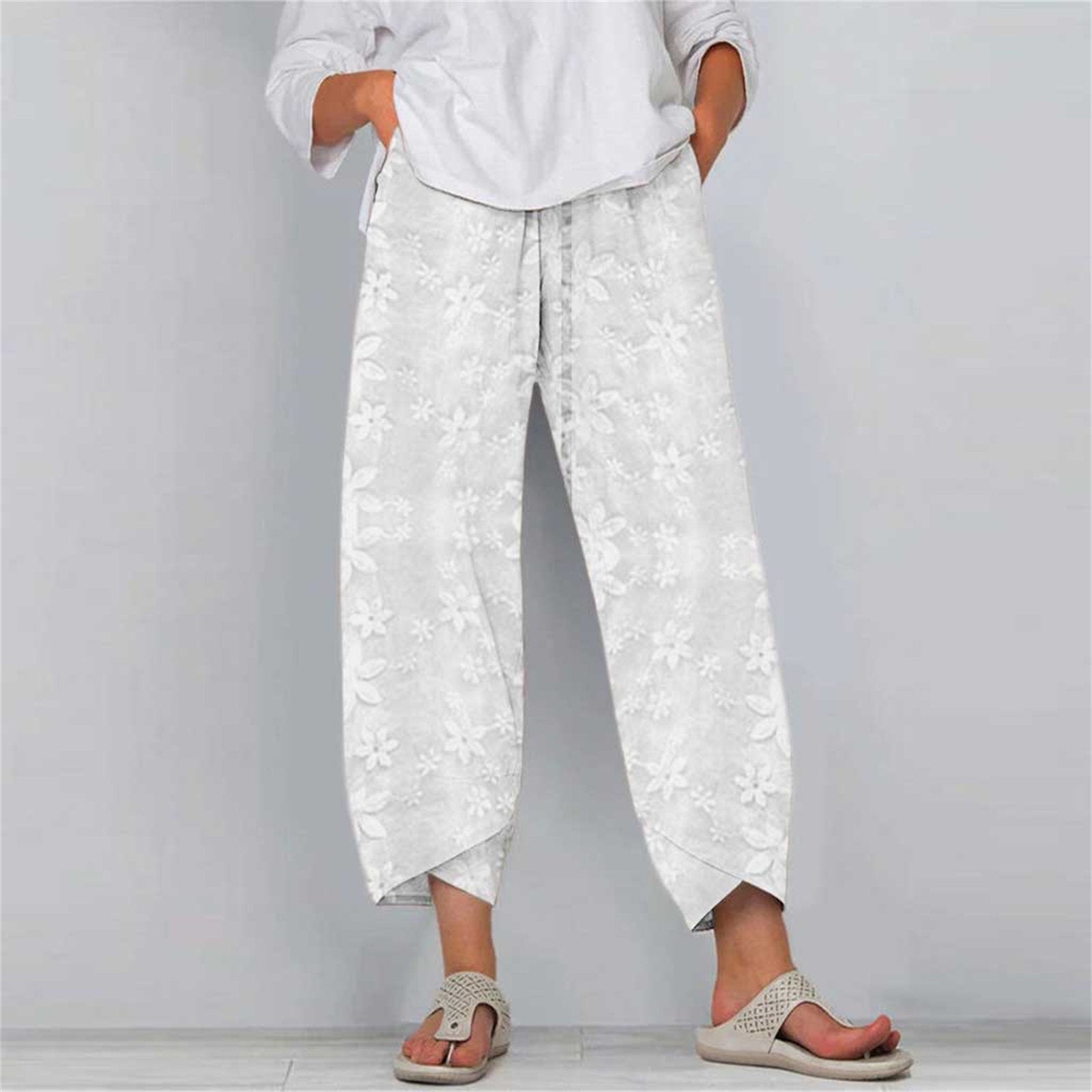 Lily | White | Casual Daywear | Cotton Blend