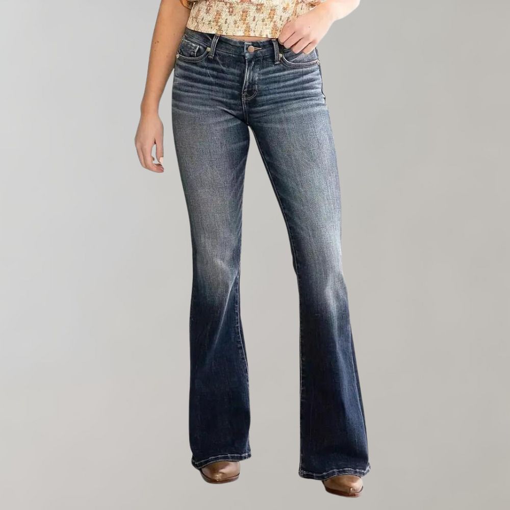 Bella Flare Jeans | Multicolor | Casual | Denim