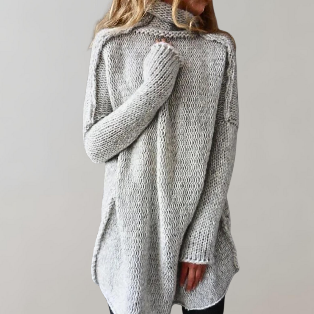 Cozy Knit Turtleneck Sweater | Textured Knit