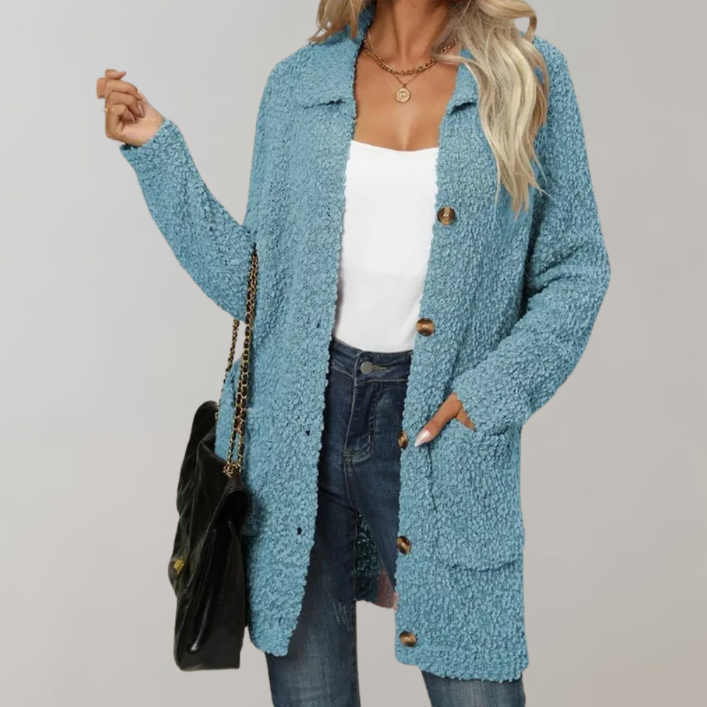 Cozy Sherpa Coat | Casual Winter Wear | Wool Blend