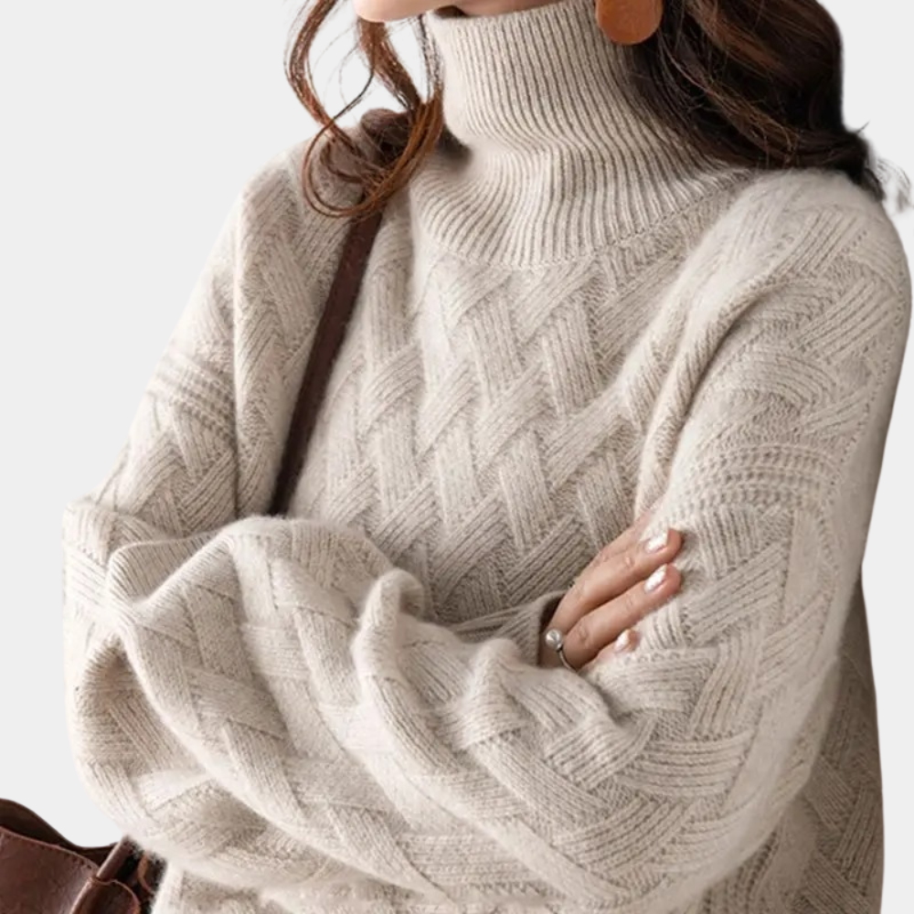 Cozy Knitted Turtleneck Sweater | Warm and Stylish | Classic Comfort