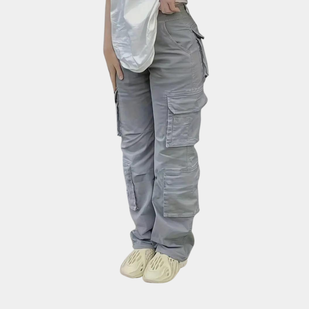 Utility Cargo Pants | Multicolor | Casual | Cotton Blend