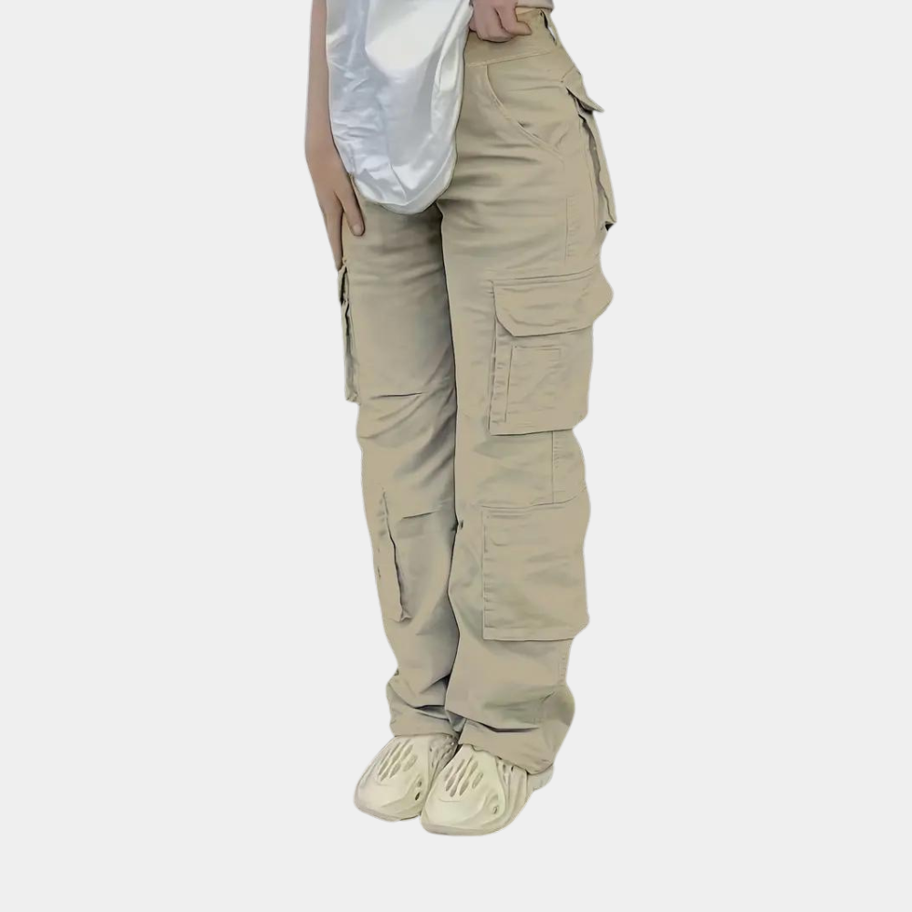 Utility Cargo Pants | Multicolor | Casual | Cotton Blend