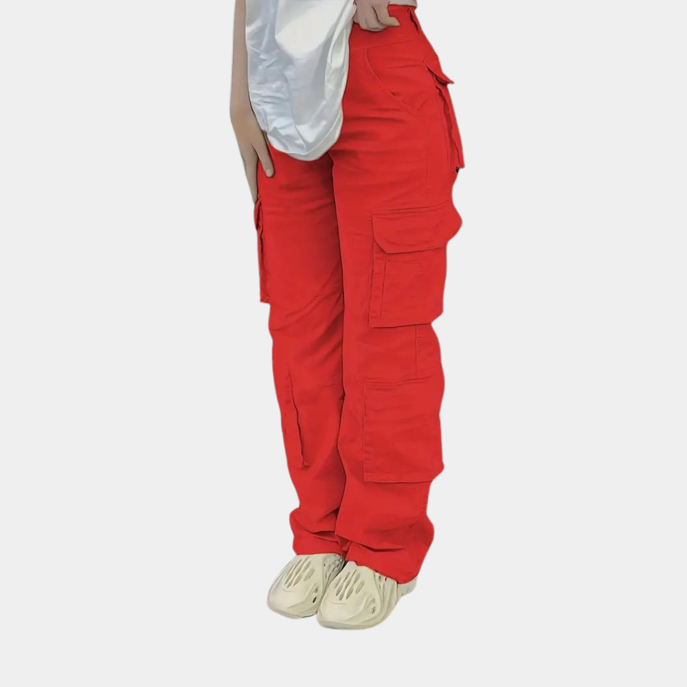 Utility Cargo Pants | Multicolor | Casual | Cotton Blend