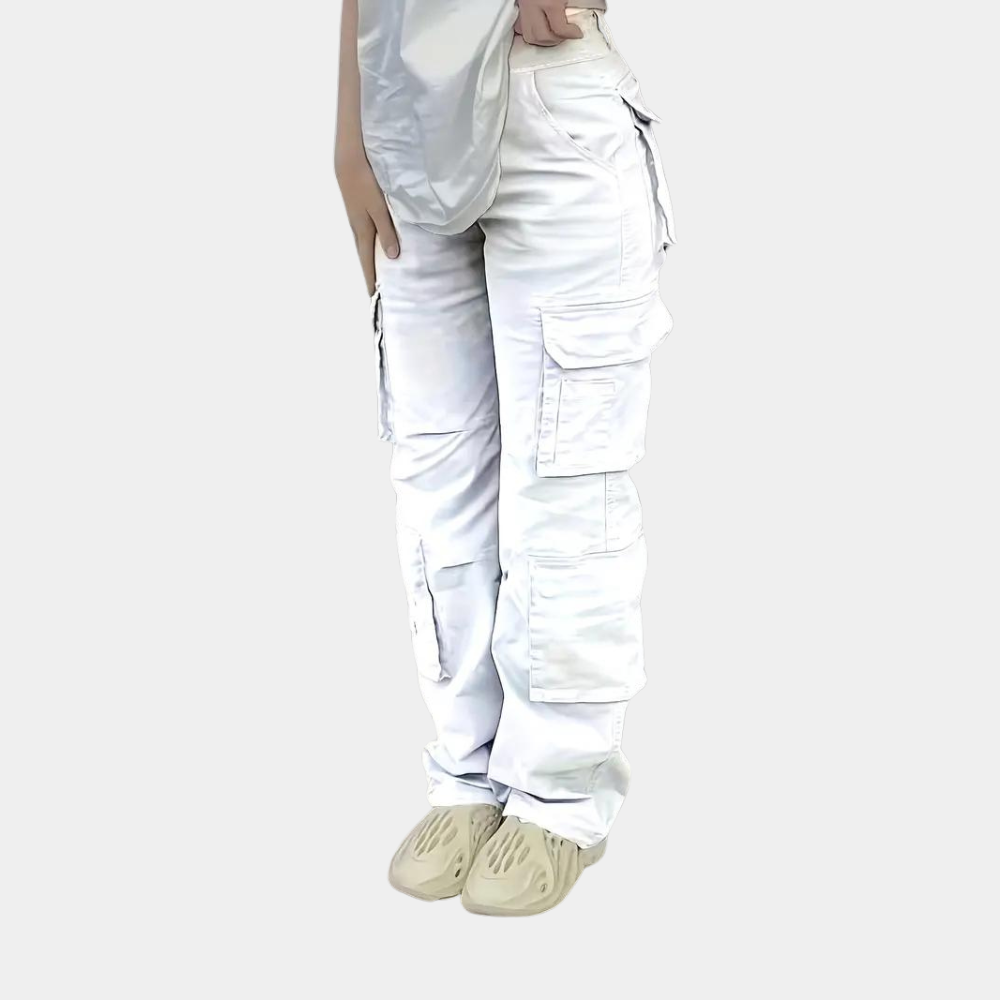 Utility Cargo Pants | Multicolor | Casual | Cotton Blend