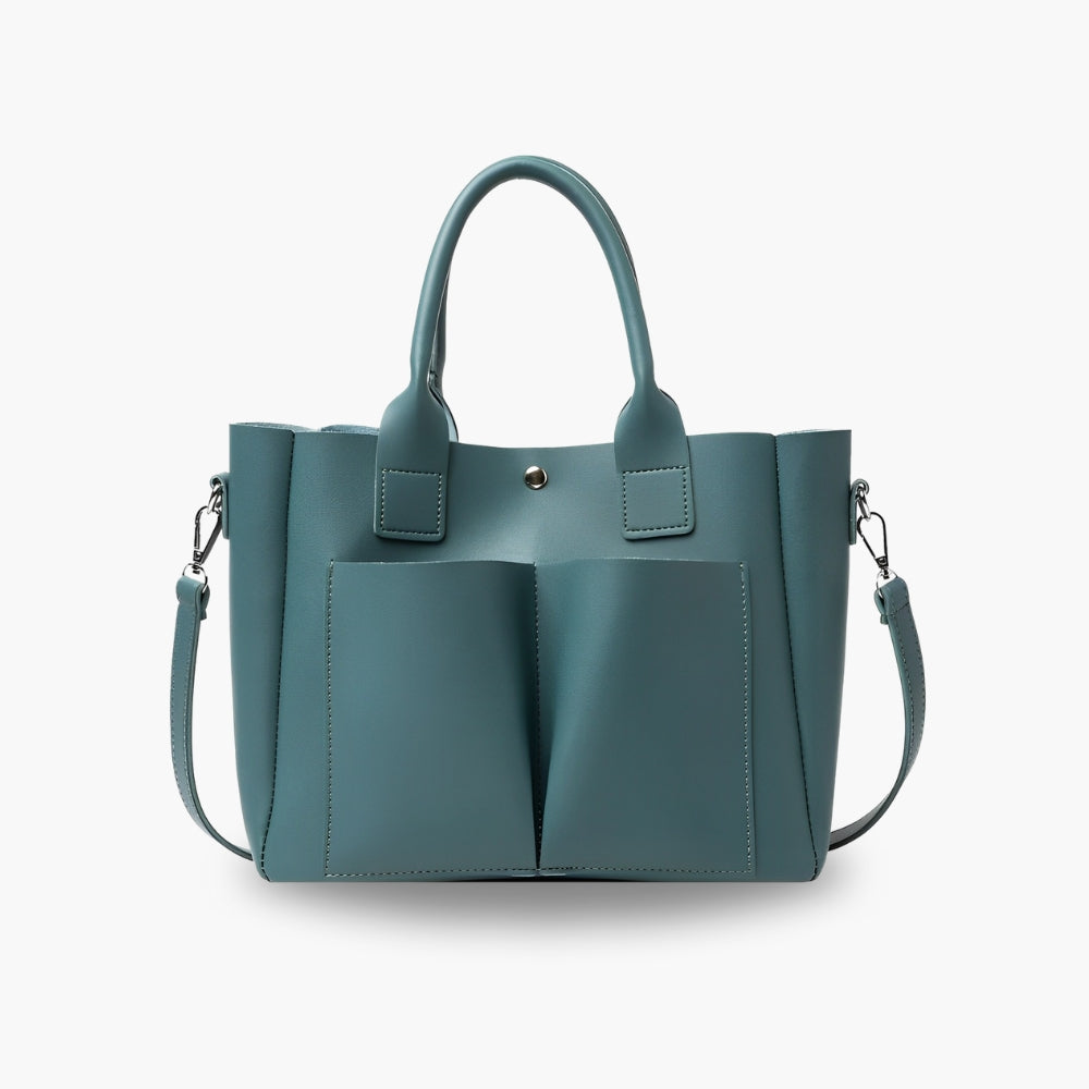 Versatile Work Tote | Faux Leather | Office Ready