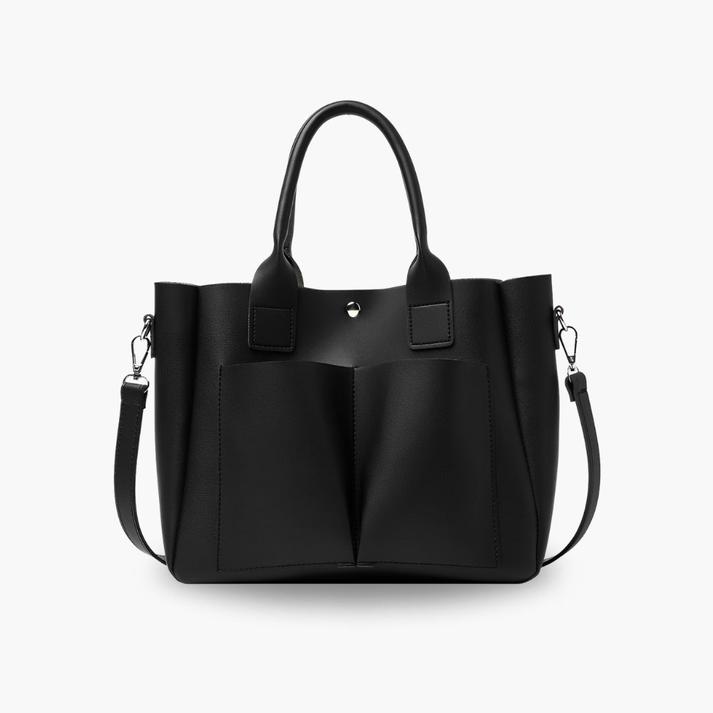 Versatile Work Tote | Faux Leather | Office Ready