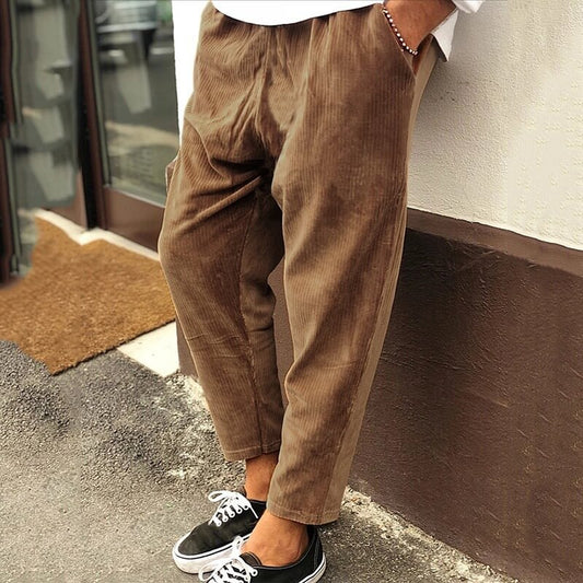 Corduroy Relaxed Fit Pants | Corduroy | Comfortable and Stylish