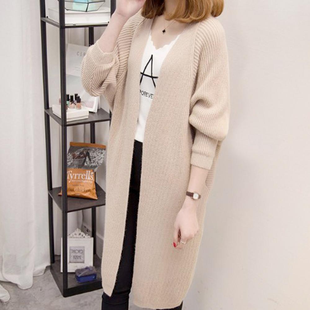 Long Knit Cardigan | Open Front | Cozy and Versatile