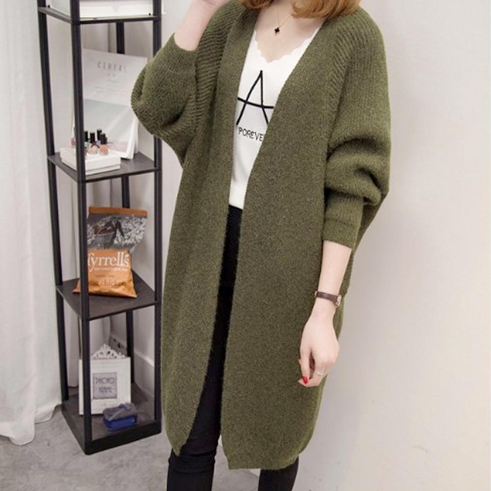Long Knit Cardigan | Open Front | Cozy and Versatile