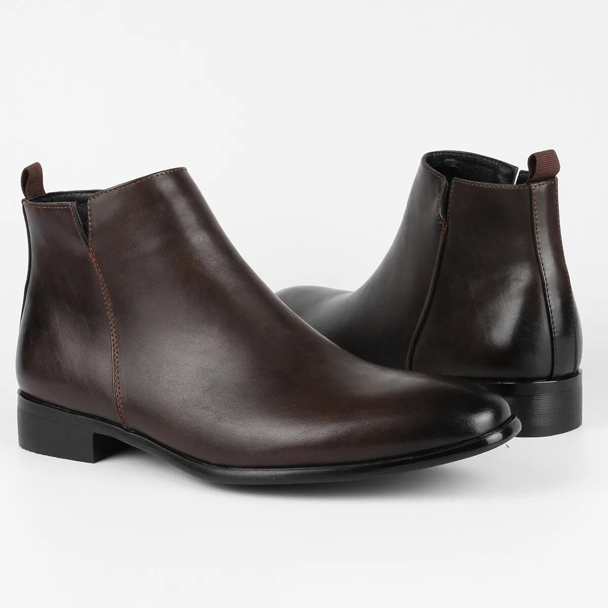 Men's Chelsea Boots | Multicolor | Genuine Leather | Rubber Sole