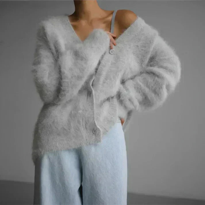 Liv | Cozy Chic | Fuzzy Cardigan