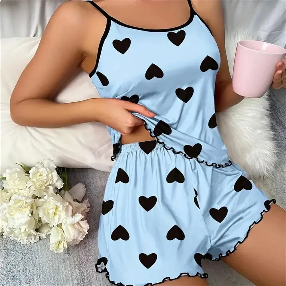 Tessa | Playful Hearts | Sleepwear Set