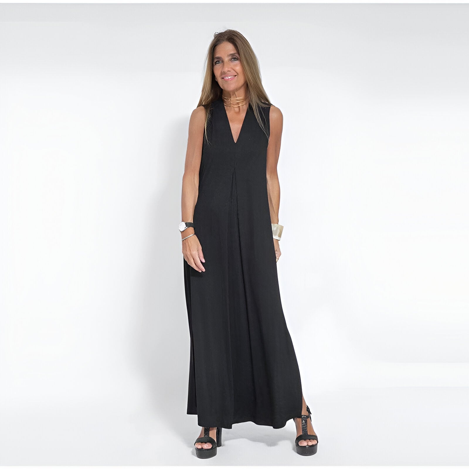 Sophia | Sleeveless Casual | Maxi Dress