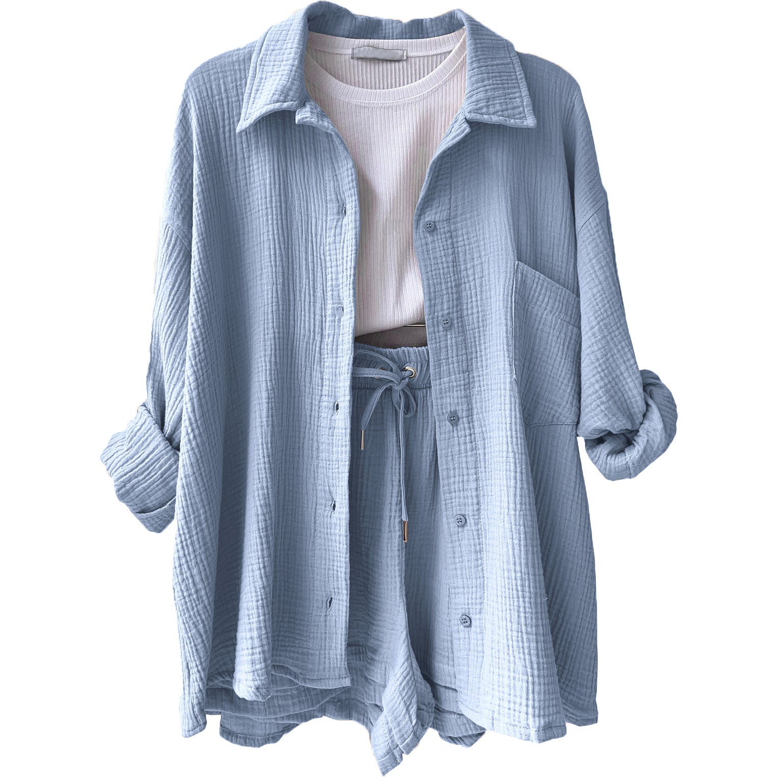 Cotton Lounge Set | Relaxed Fit | Breathable Fabric