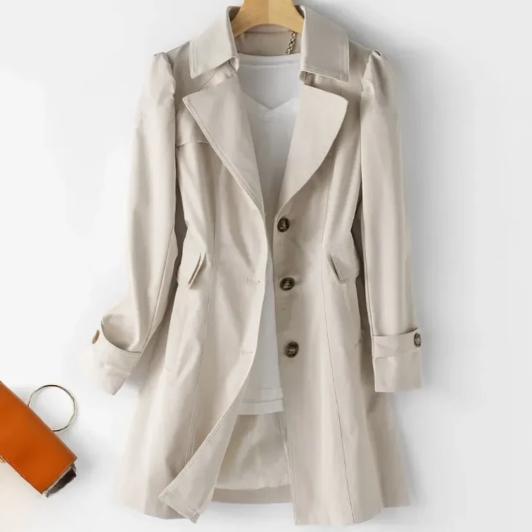 Classic Trench Coat | Multicolor | Timeless Fashion | Buttoned Front