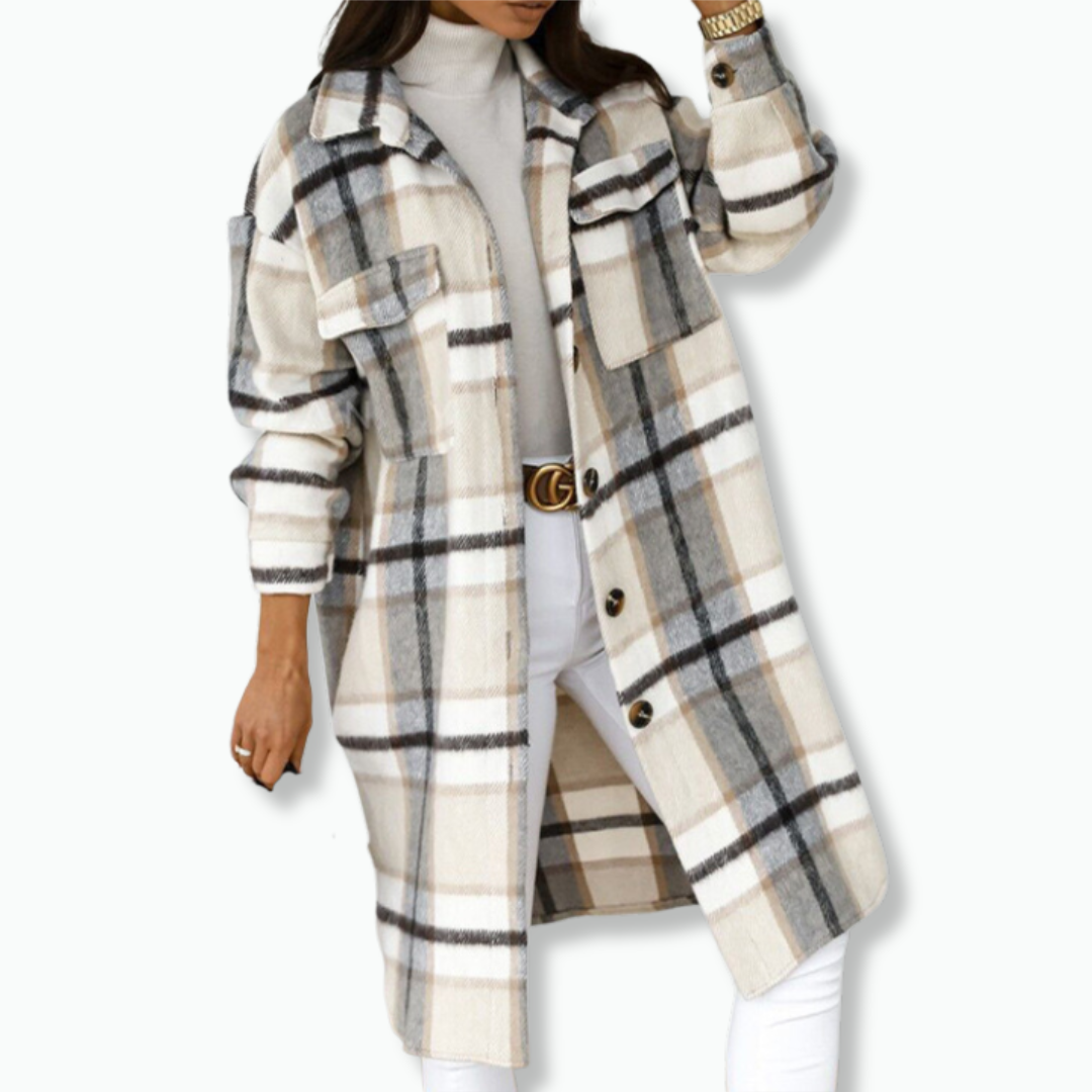 Stylish Trench Coat for Women | Meerkleurig | Casual Chic | Polyester Blend