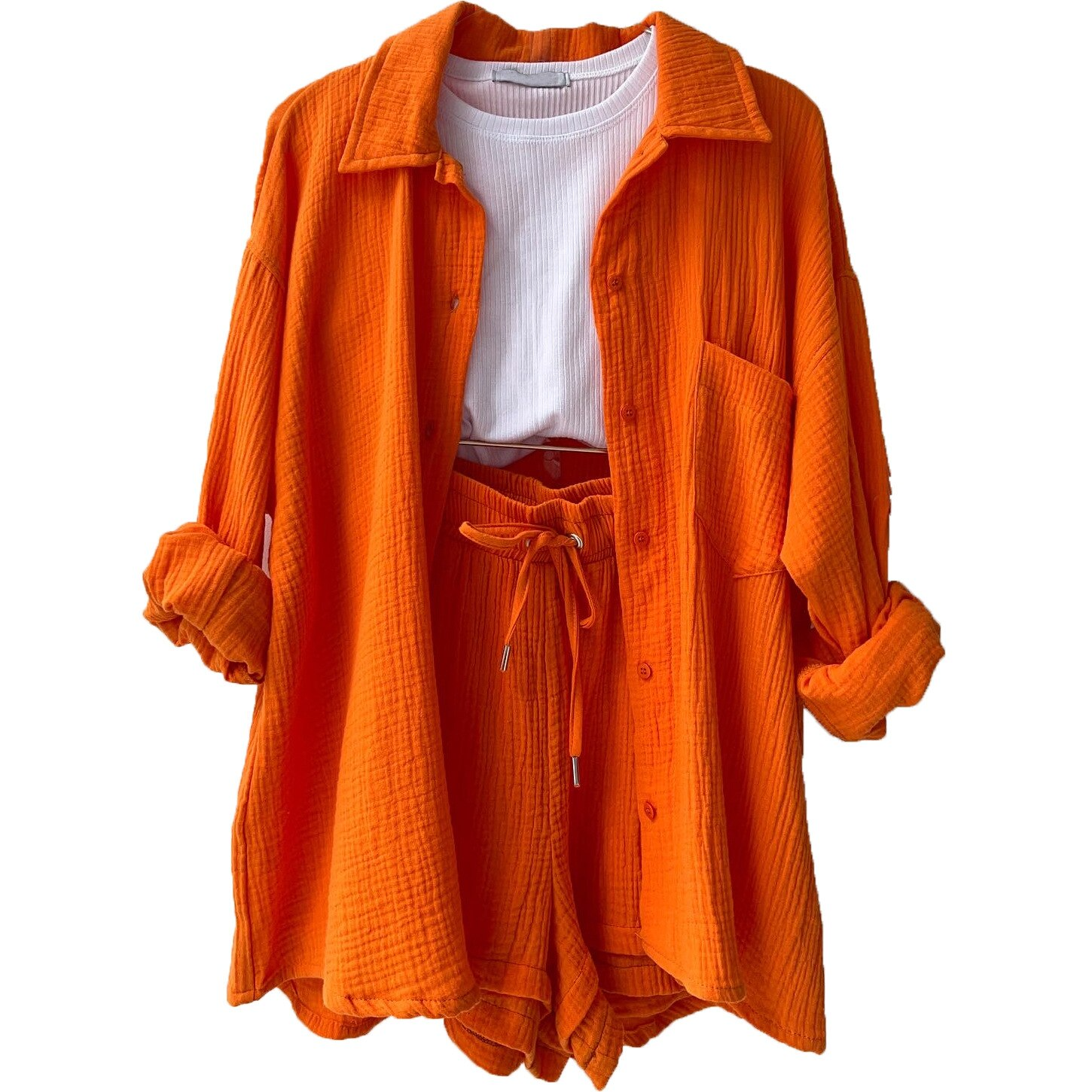 Cotton Lounge Set | Relaxed Fit | Breathable Fabric