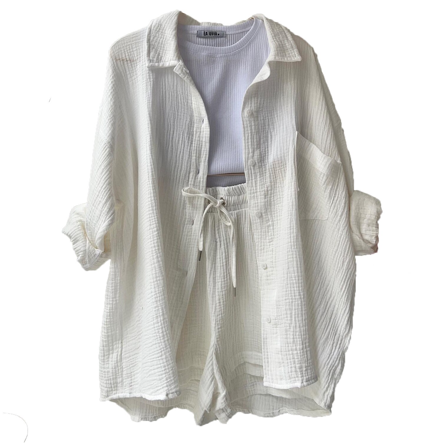 Cotton Lounge Set | Relaxed Fit | Breathable Fabric
