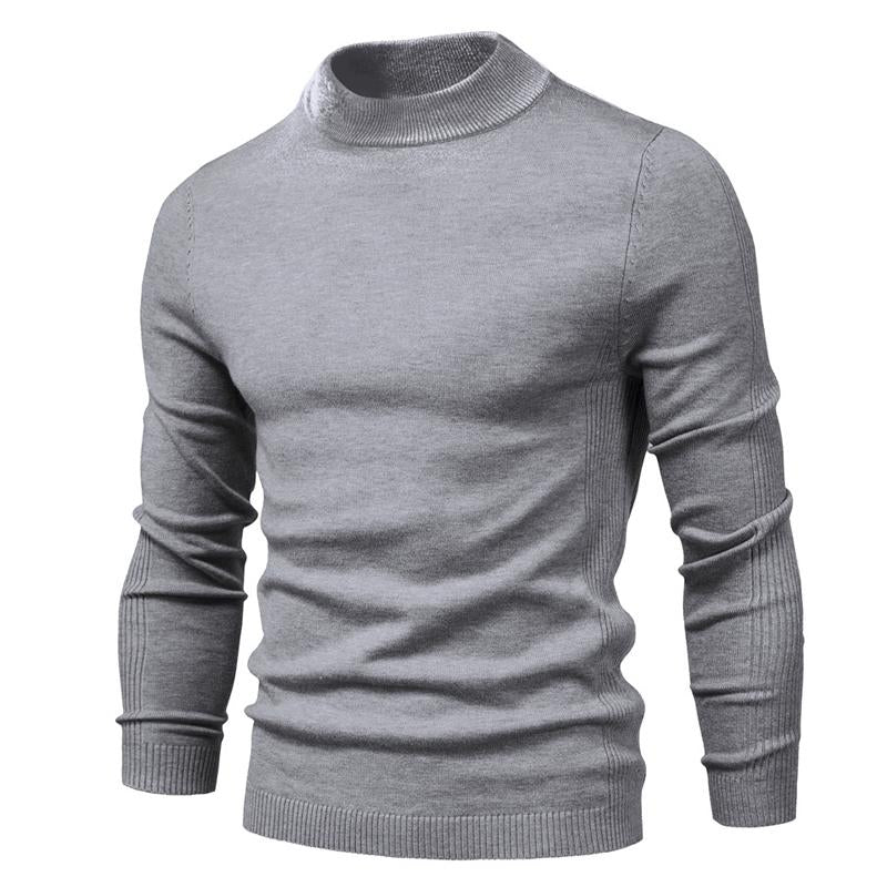 Slim-Fit Turtleneck Sweater | Cotton Blend | Sleek and Comfortable