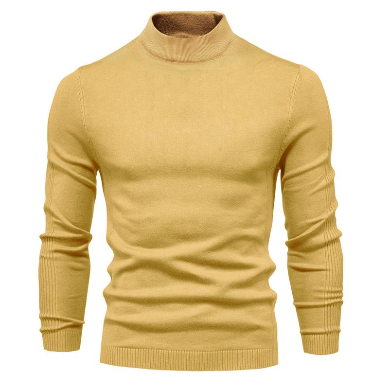 Slim-Fit Turtleneck Sweater | Cotton Blend | Sleek and Comfortable