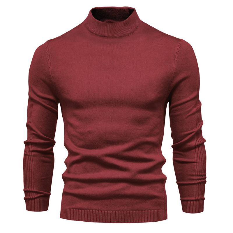 Slim-Fit Turtleneck Sweater | Cotton Blend | Sleek and Comfortable