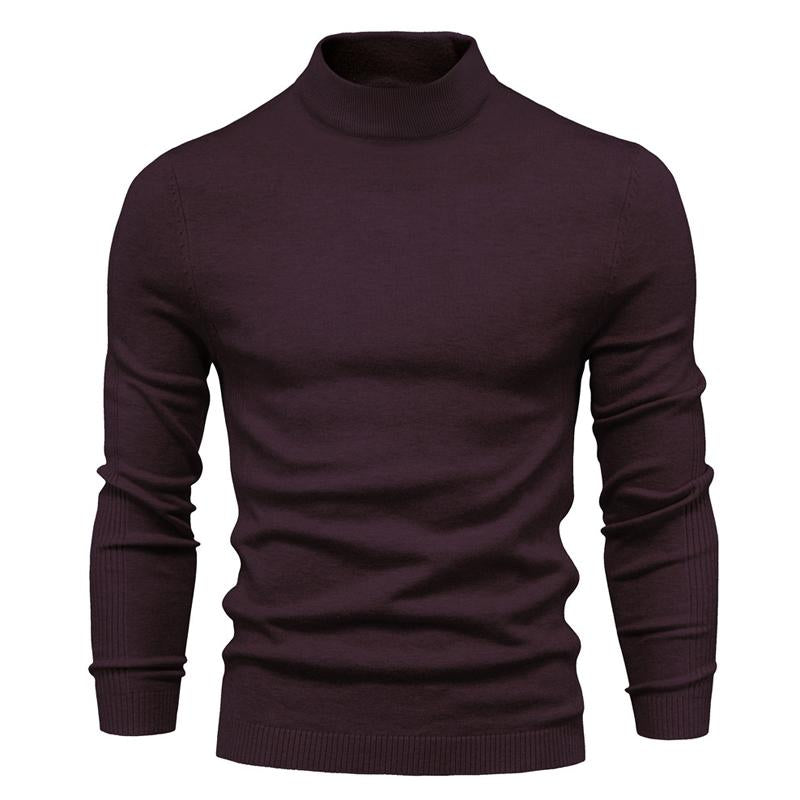 Slim-Fit Turtleneck Sweater | Cotton Blend | Sleek and Comfortable