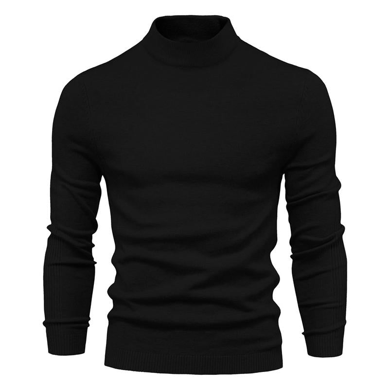 Slim-Fit Turtleneck Sweater | Cotton Blend | Sleek and Comfortable