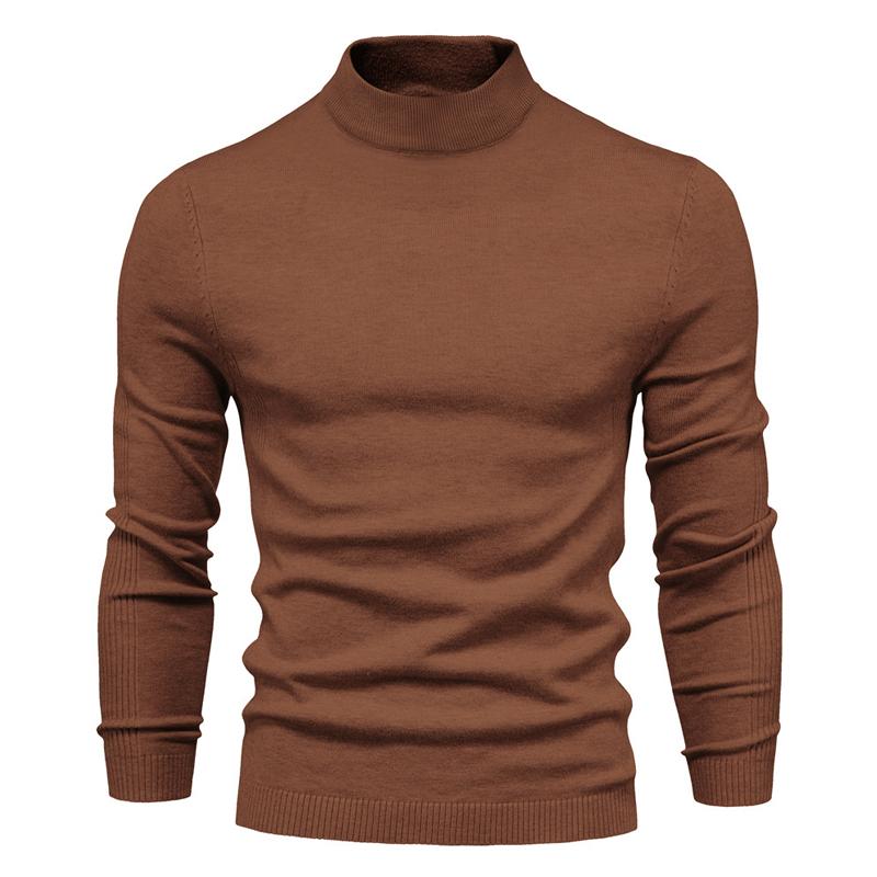 Slim-Fit Turtleneck Sweater | Cotton Blend | Sleek and Comfortable