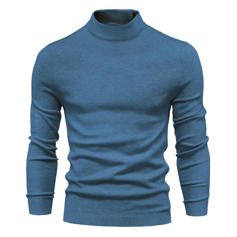 Slim-Fit Turtleneck Sweater | Cotton Blend | Sleek and Comfortable