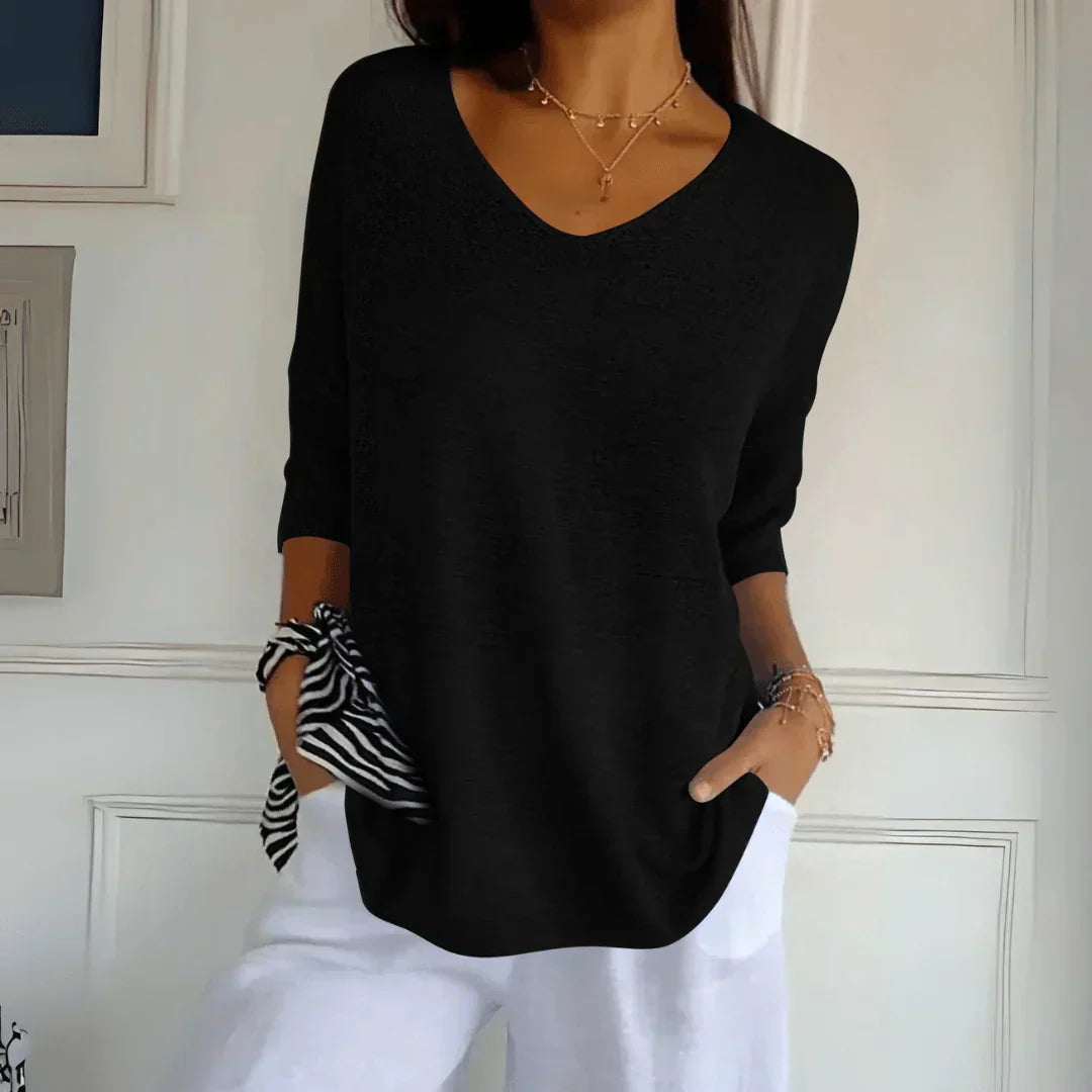 Lightweight Knit Sweater | Relaxed & Breathable | Everyday Comfort