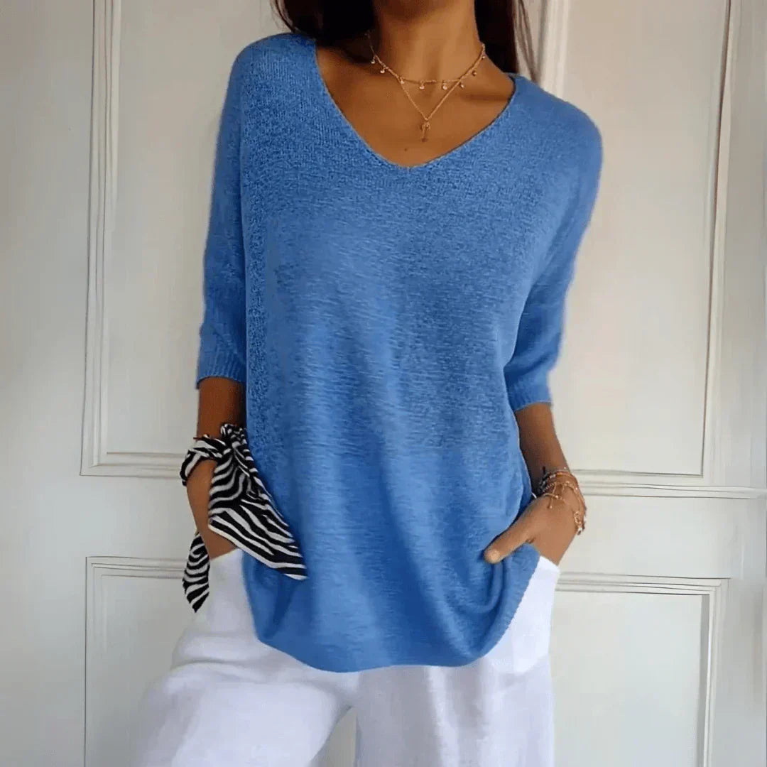 Lightweight Knit Sweater | Relaxed & Breathable | Everyday Comfort