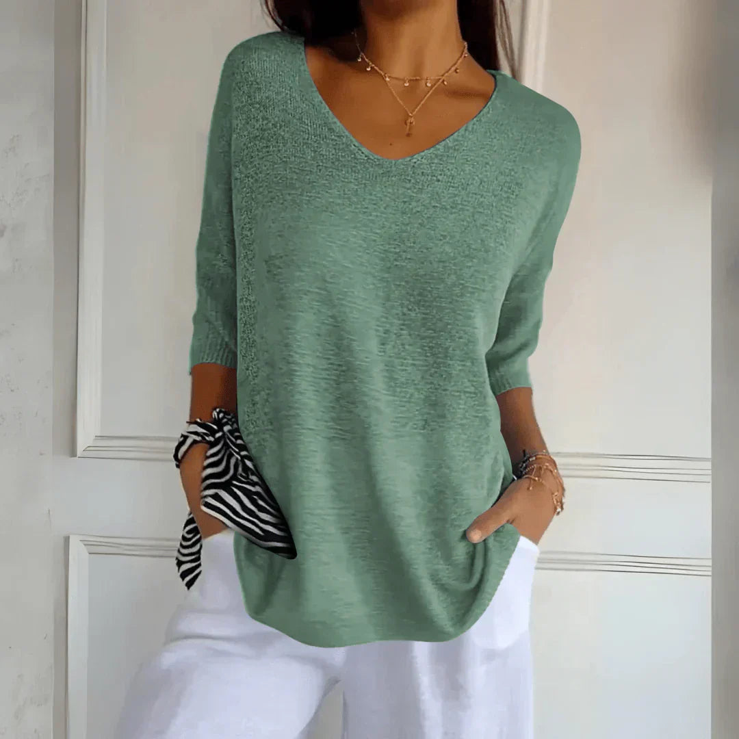 Lightweight Knit Sweater | Relaxed & Breathable | Everyday Comfort