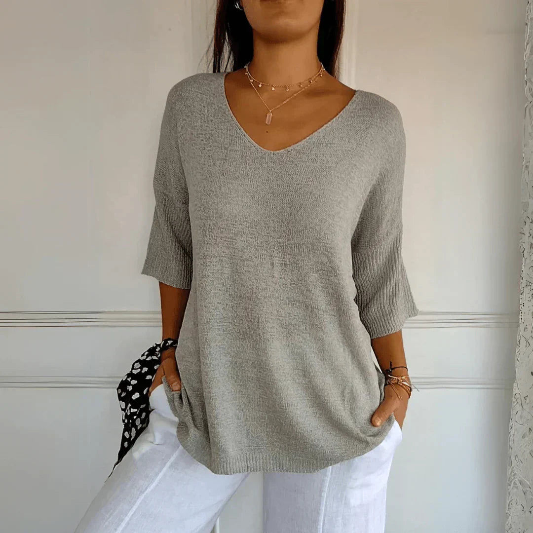 Lightweight Knit Sweater | Relaxed & Breathable | Everyday Comfort