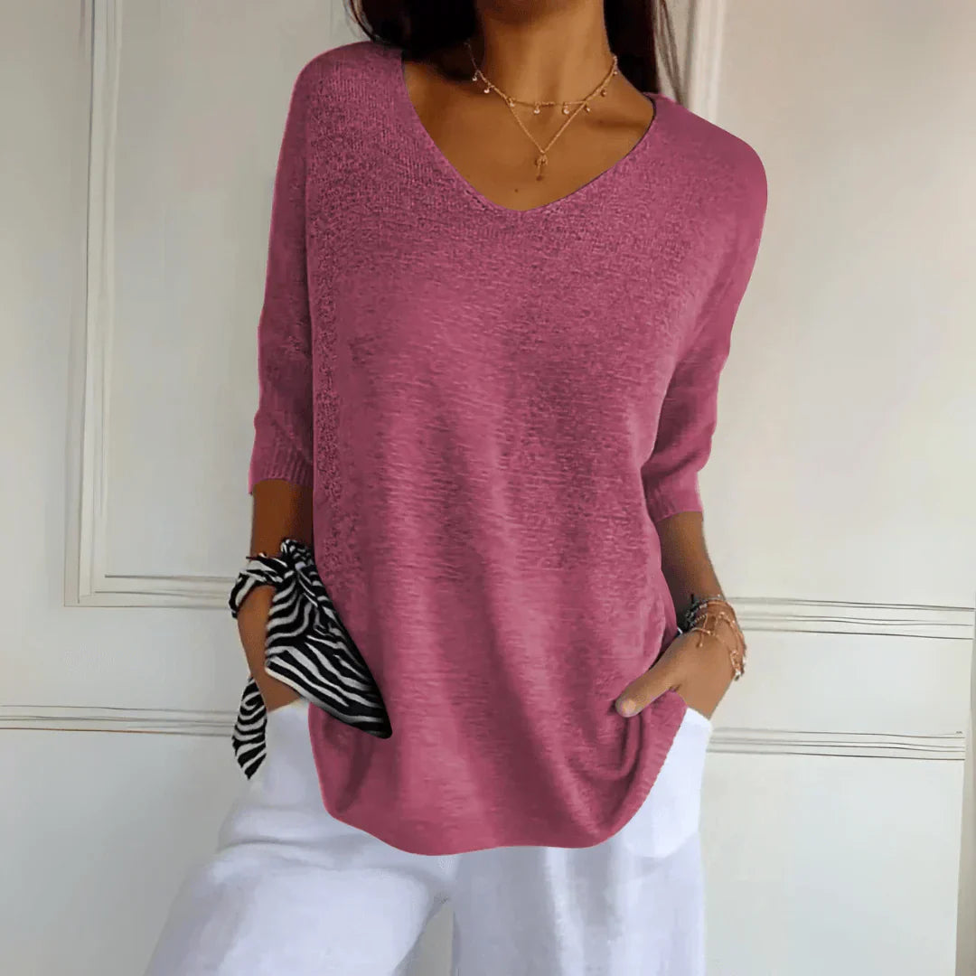 Lightweight Knit Sweater | Relaxed & Breathable | Everyday Comfort