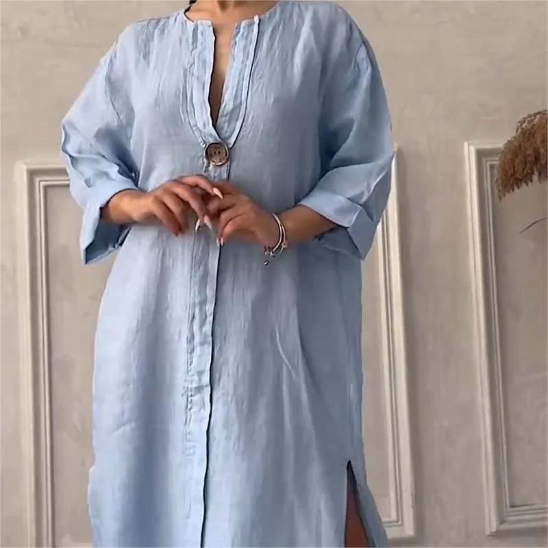 Maya | Casual Tunic Dress | Linen