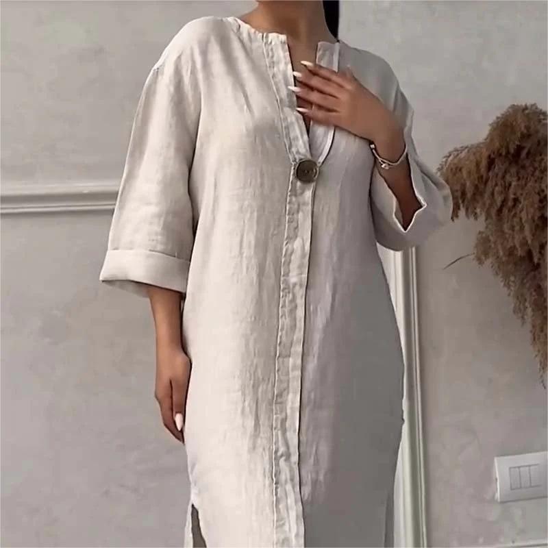 Maya | Casual Tunic Dress | Linen