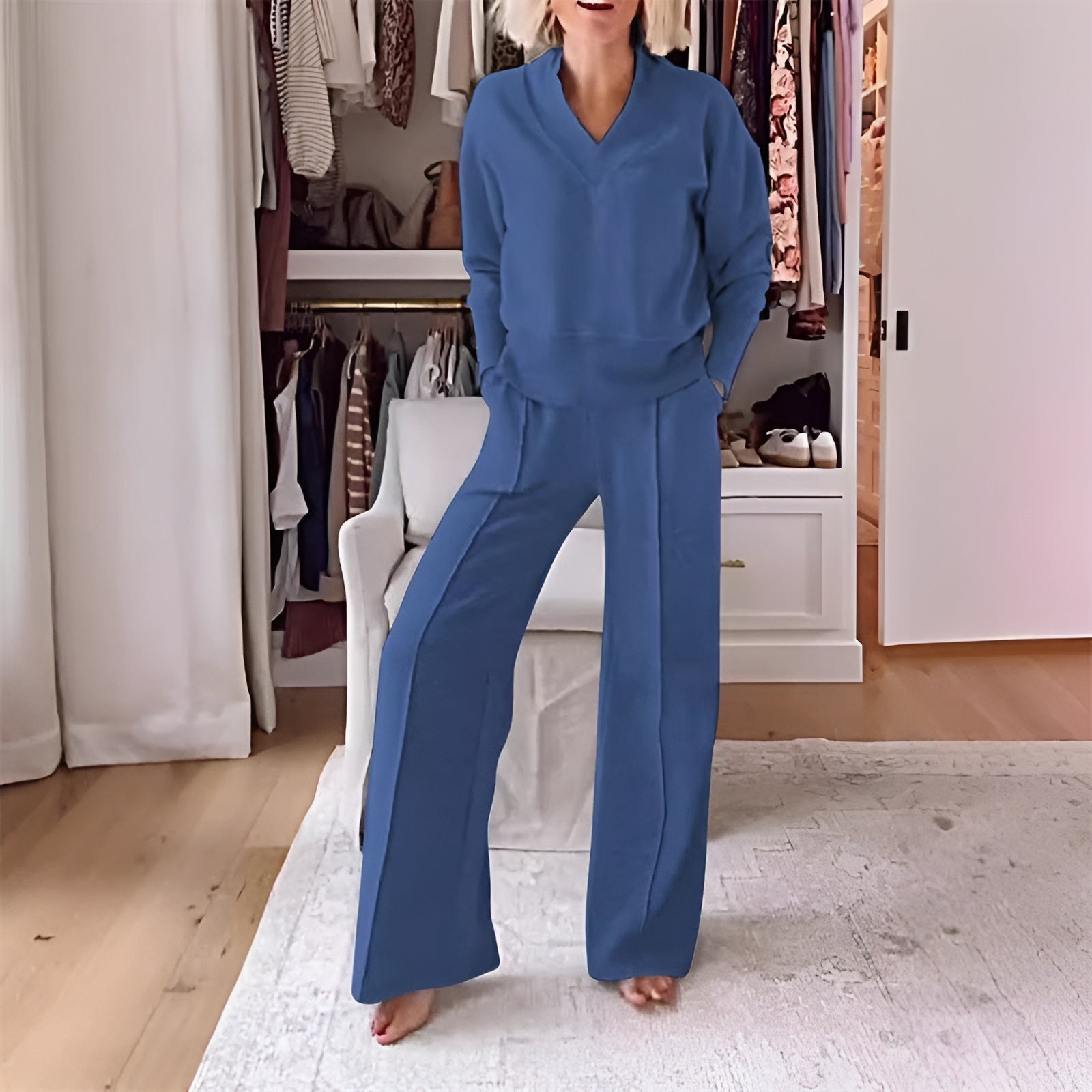 Sophia Knitted Lounge Set | Chic & Comfortable | Perfect for Effortless Style