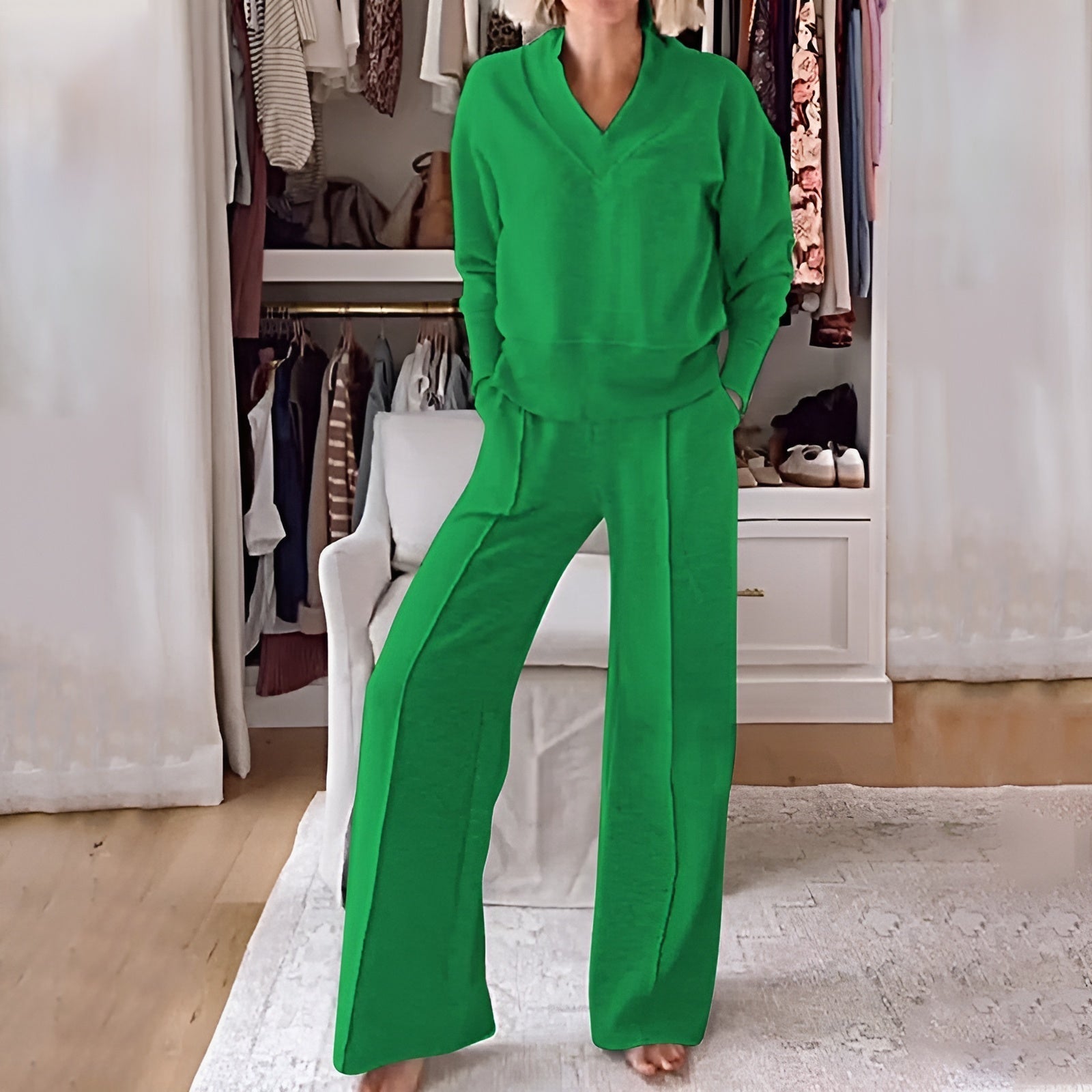 Sophia Knitted Lounge Set | Chic & Comfortable | Perfect for Effortless Style