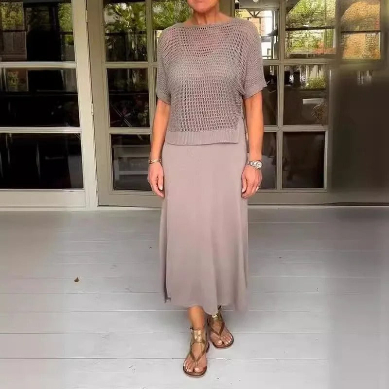 Knit Two-Piece Set | Elegant & Comfortable | Effortless Chic